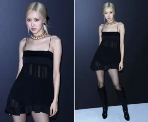 من هو الرجل الذي قبل روزي Blackpink في باريس
