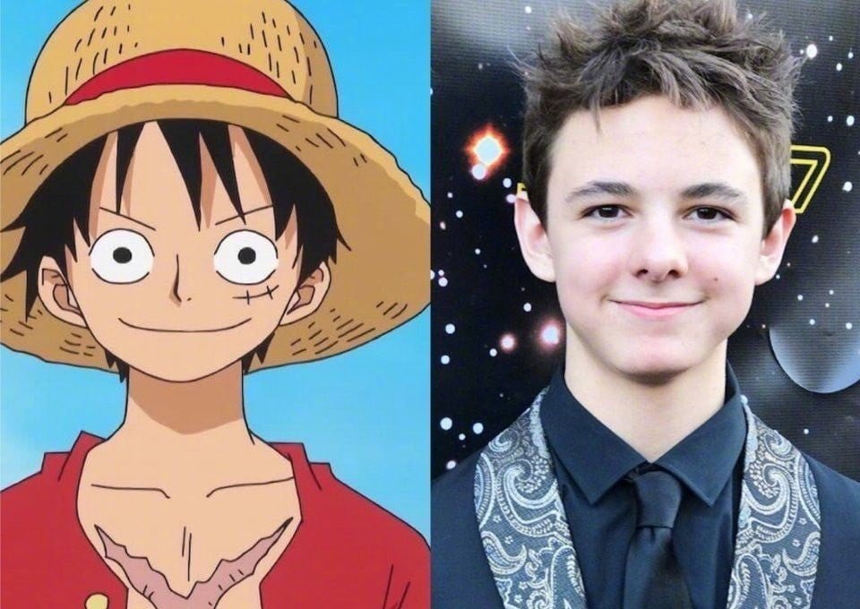 يعلق مستخدمو الأنترنت على فريق تمثيل المتوقع للنسخة الحية من مانغا One Piece
