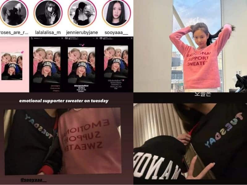 اجتمعت عضوات Blackpink يجتمعن مجددًا 