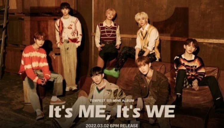 ألبوم TEMPEST الأول "It's ME، It's WE" في المركز 48 على مخطط ألبوم iTunes العالمي