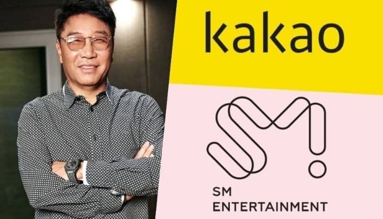 تقارير عن استحواذ Kakao على حصة لي سو مان في SM Entertainment.