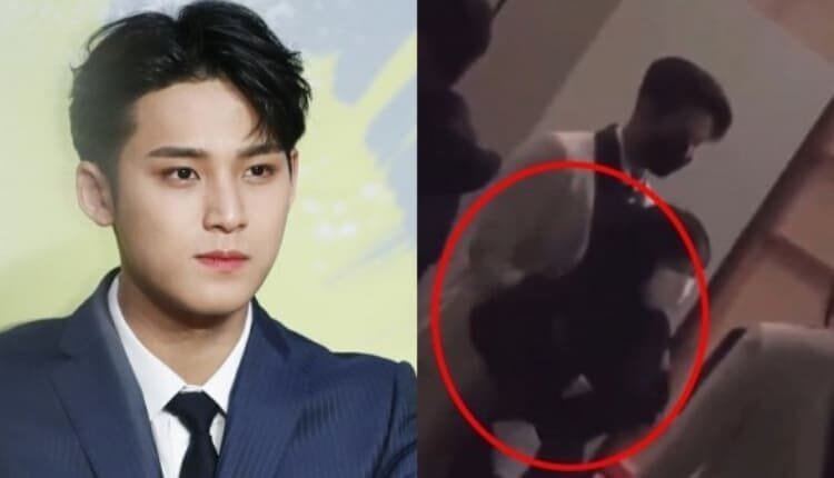 فيديو كليب مينغيو لفرقة Seventeen وهو يتفاعل مع موظفة تحت الفحص