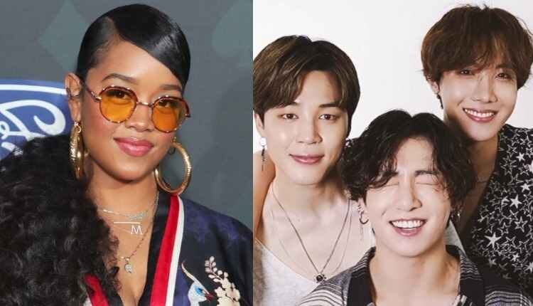 يتفاعل مستخدمو الإنترنت مع لقاء اعضاء bts و H.E.R و كريس مارتن