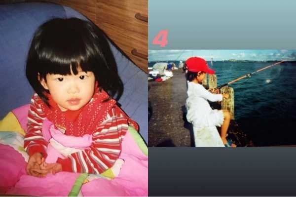 صور روزي Blackpink طفولة 