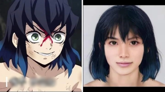 كيف تبدو النسخة الحية من الشخصيات انمي ديمون سلاير Demon Slayer: Kimetsu no Yaiba؟