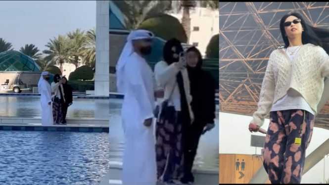 صورة جيني بلاك بينك بالحجاب تنتشر على وسائل التواصل الاجتماعي